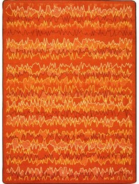 Joy Carpets Kid Essentials Static Electricity Orange